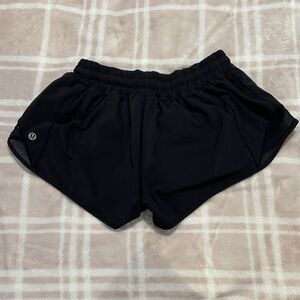 lululemon athletica Women's Black Athletic Shorts